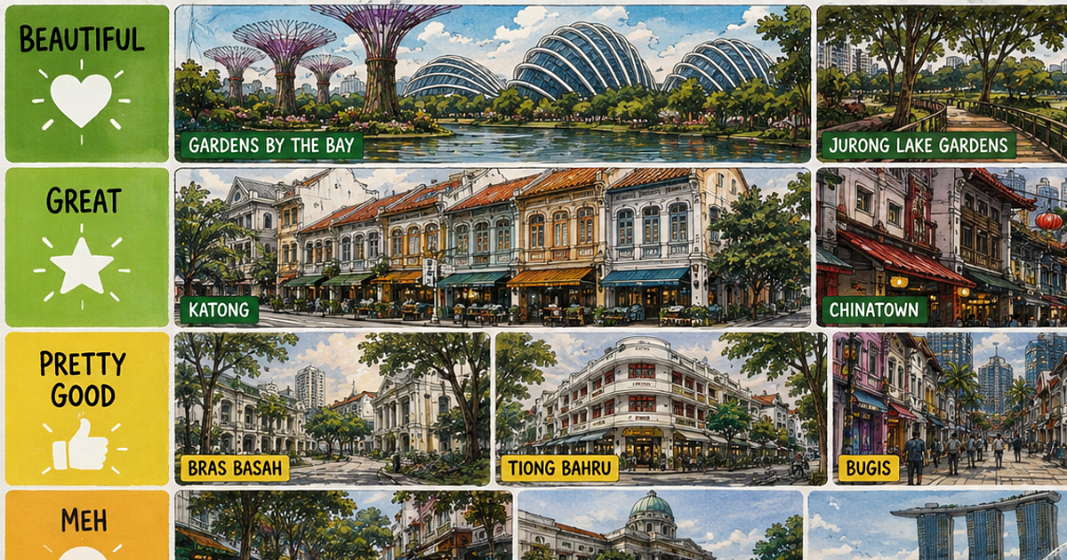 Good places in Singapore